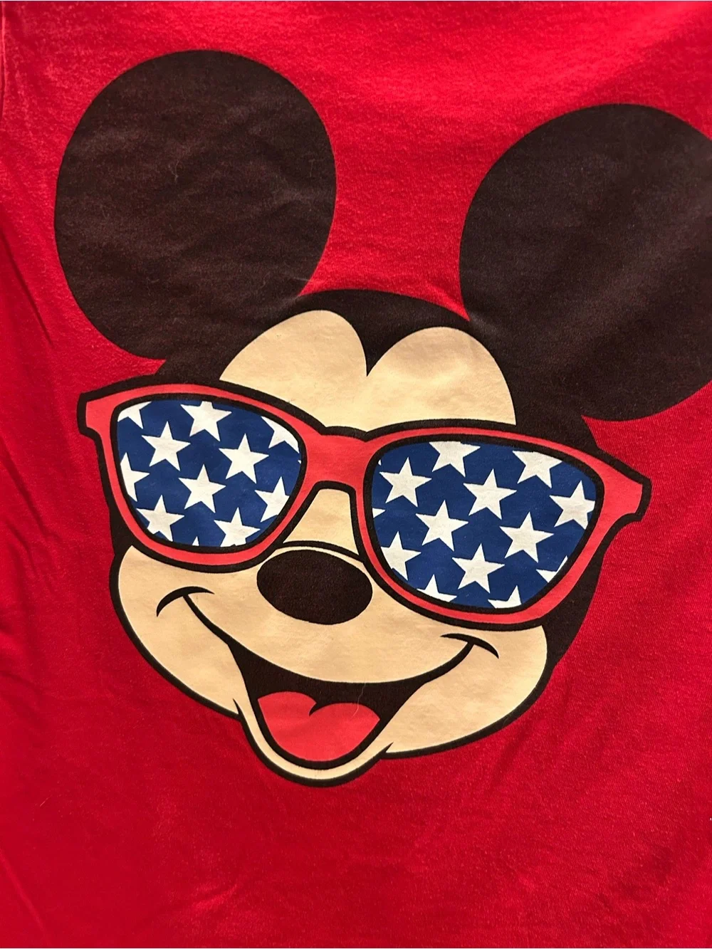 Old Navy Disney Unisex Mickey Mouse Patriotic T-Shirt  Youth Size large 10-12